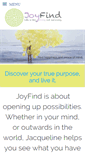 Mobile Screenshot of joyfindcoaching.com